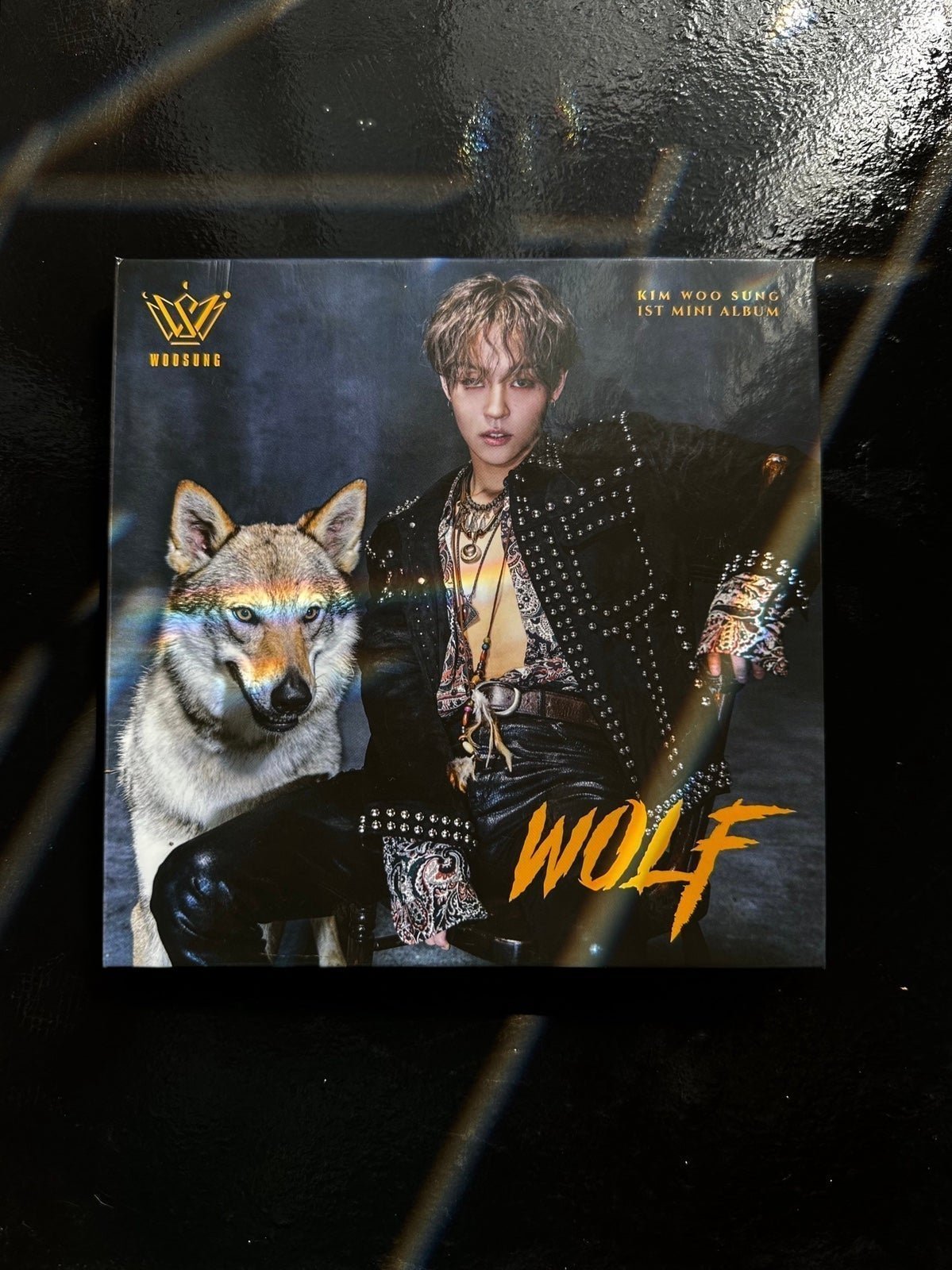 KIM WOO SUNG 1ST MINI ALBUM WOLF [Free Shipping]