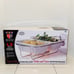 New Philippe Richard 1.5 Quart Double Porcelain Bake and Serve Buffet-Ware