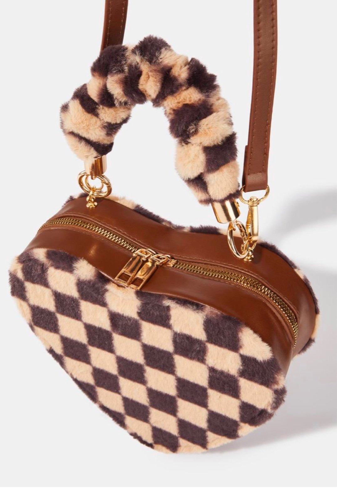 Mocha Wild shops One Fuzzy Handbag