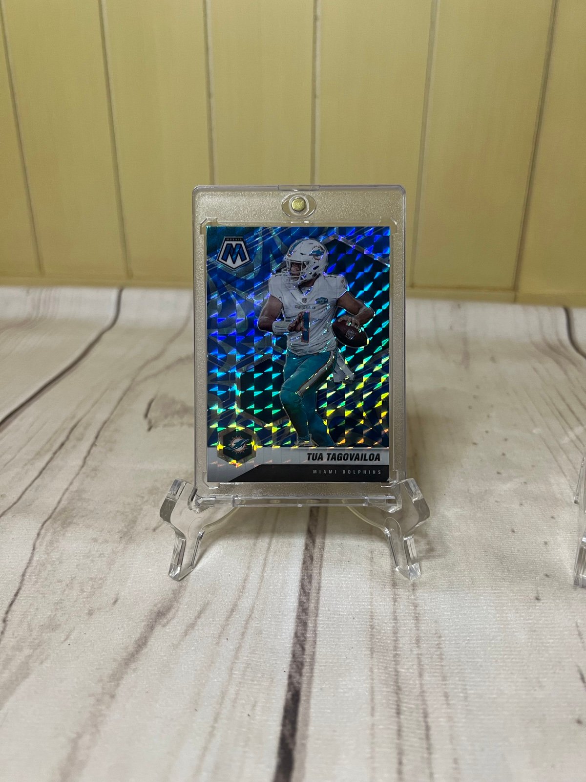 Tua Tagovailoa blue mosaic prism