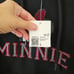 Minnie Mouse Disney hoodie NWT size L