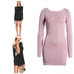 NWT x Intimately FP Call Me Later Long Sleeve Slip in Dawn Pink