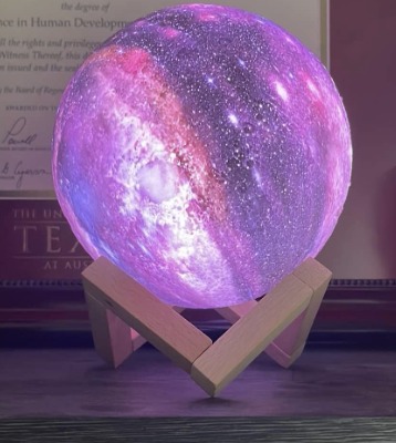 New Moon Lamp Galaxy Lamp 5.9 inch 16 Colors LED 3D Moon Light
