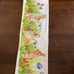 Easter Runner 14”x48” Bunny Rabbit Floral