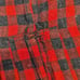 1950-1960 Vintage Red And Black Plaid Wool Wiggle Skirt Pencil Skirt Size 9