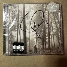 Taylor Swift signed Folklore CD