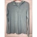 Horny Toad Womens S Swifty 1/4 Zip T Hoodie Pullover Green Tencel Outdoor Walk