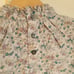 Claudine Gray High Neck Frill Blouse