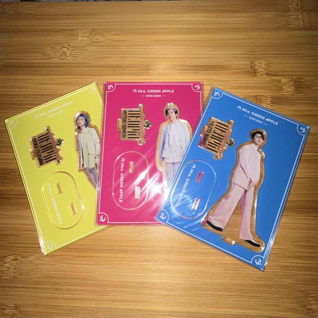 Mrs. GREEN APPLE Acrylic Stand Set