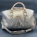 Coach Purse Ashley Large Satchel Gold Signature Pattern Large Carryall F15809