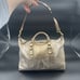 Coach Purse Ashley Large Satchel Gold Signature Pattern Large Carryall F15809