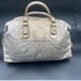 Coach Purse Ashley Large Satchel Gold Signature Pattern Large Carryall F15809