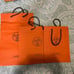 Hermes shopping bags x 3