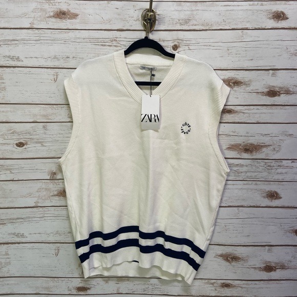 NWT zara vest size large