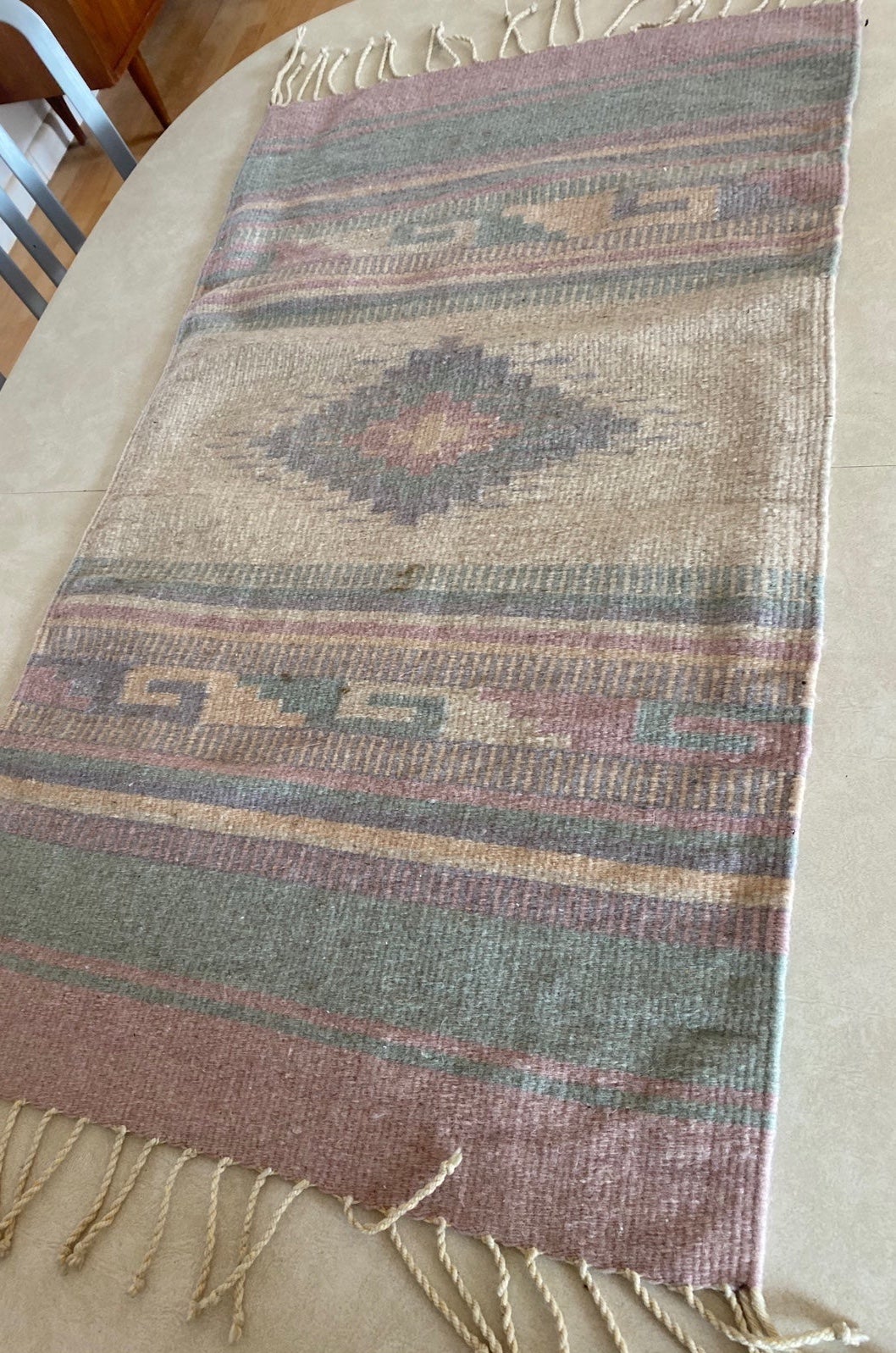 Southwestern Wool Rug Native American