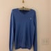 Polo ralph lauren pima cotton sweater blue size M