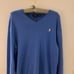 Polo ralph lauren pima cotton sweater blue size M