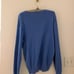 Polo ralph lauren pima cotton sweater blue size M