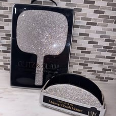 Glitz & Glam 5X Magnification View Mirror