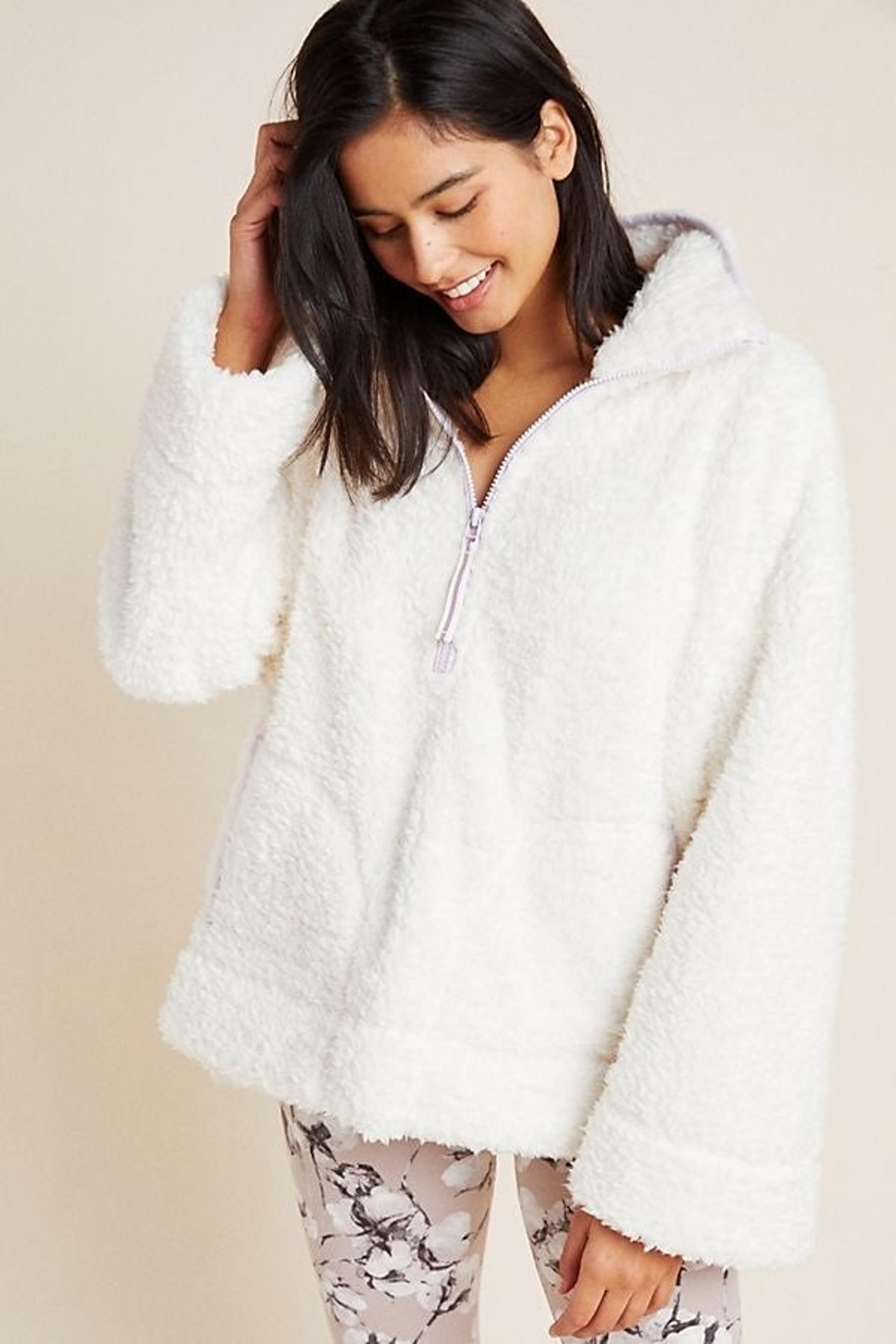Anthropologie "Annette' Sherpa size L