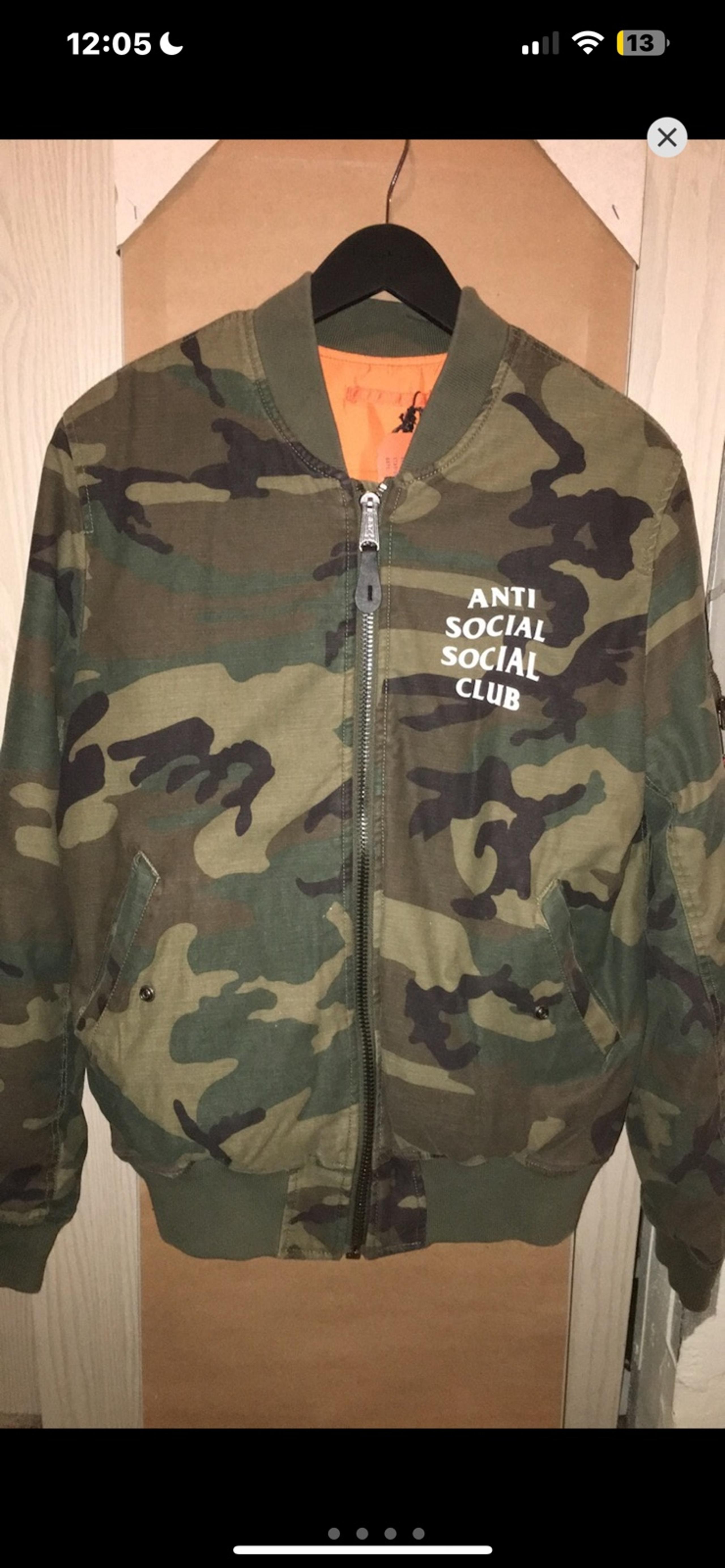 Anti Social Social Club Bomber Jacket