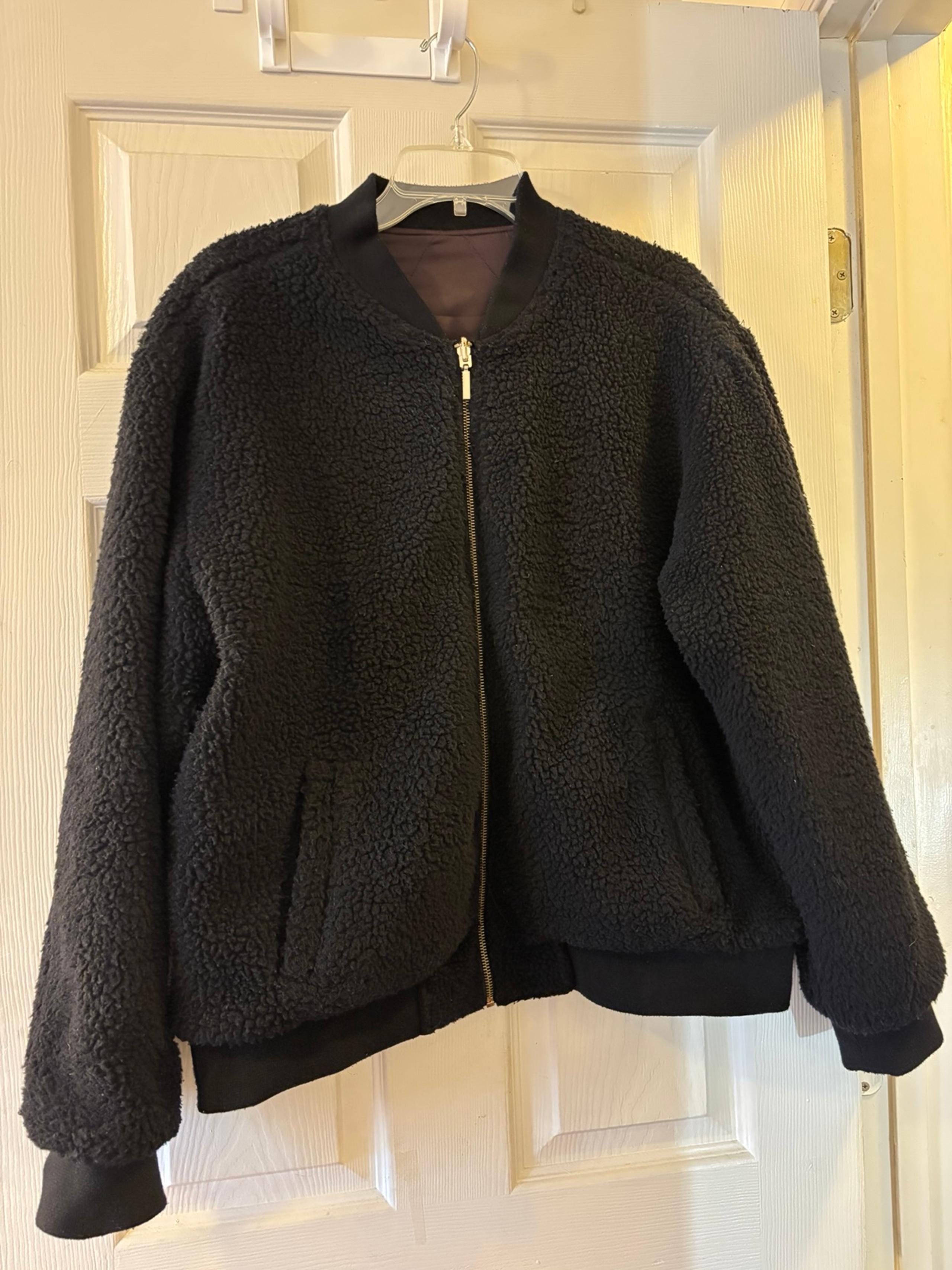 Bernardo Reversible Bomber XL BLACK/Burgundy