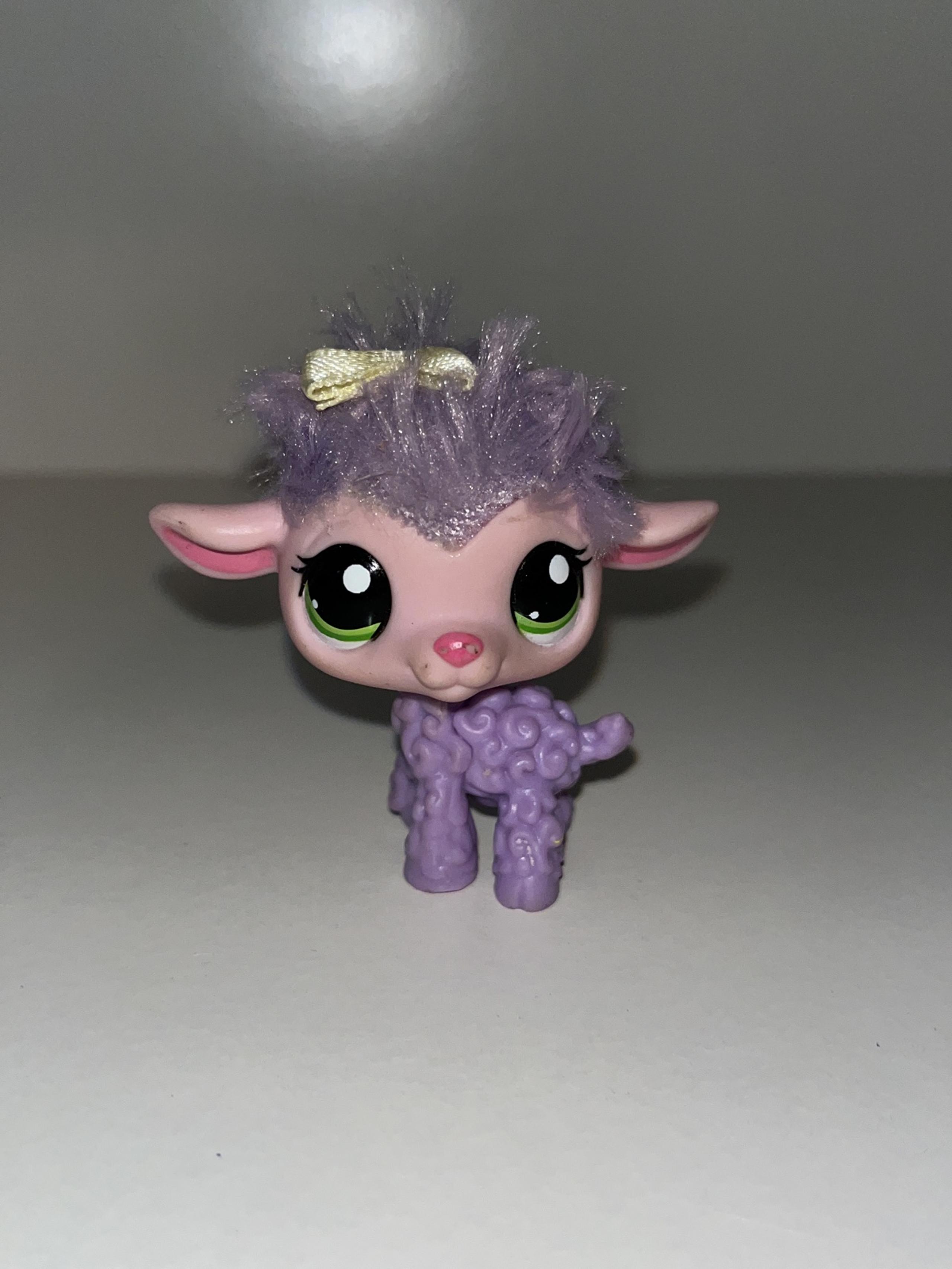LPS fuzzy lavender lamb #2621