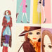 NANA 1st Illustrations Art Book Yazawa Ai Japanese w/Sticker & Dust Jacket OOP