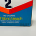 Vintage Clorox 2 advanced whitening formula 100 oz All fabric bleach. Sealed