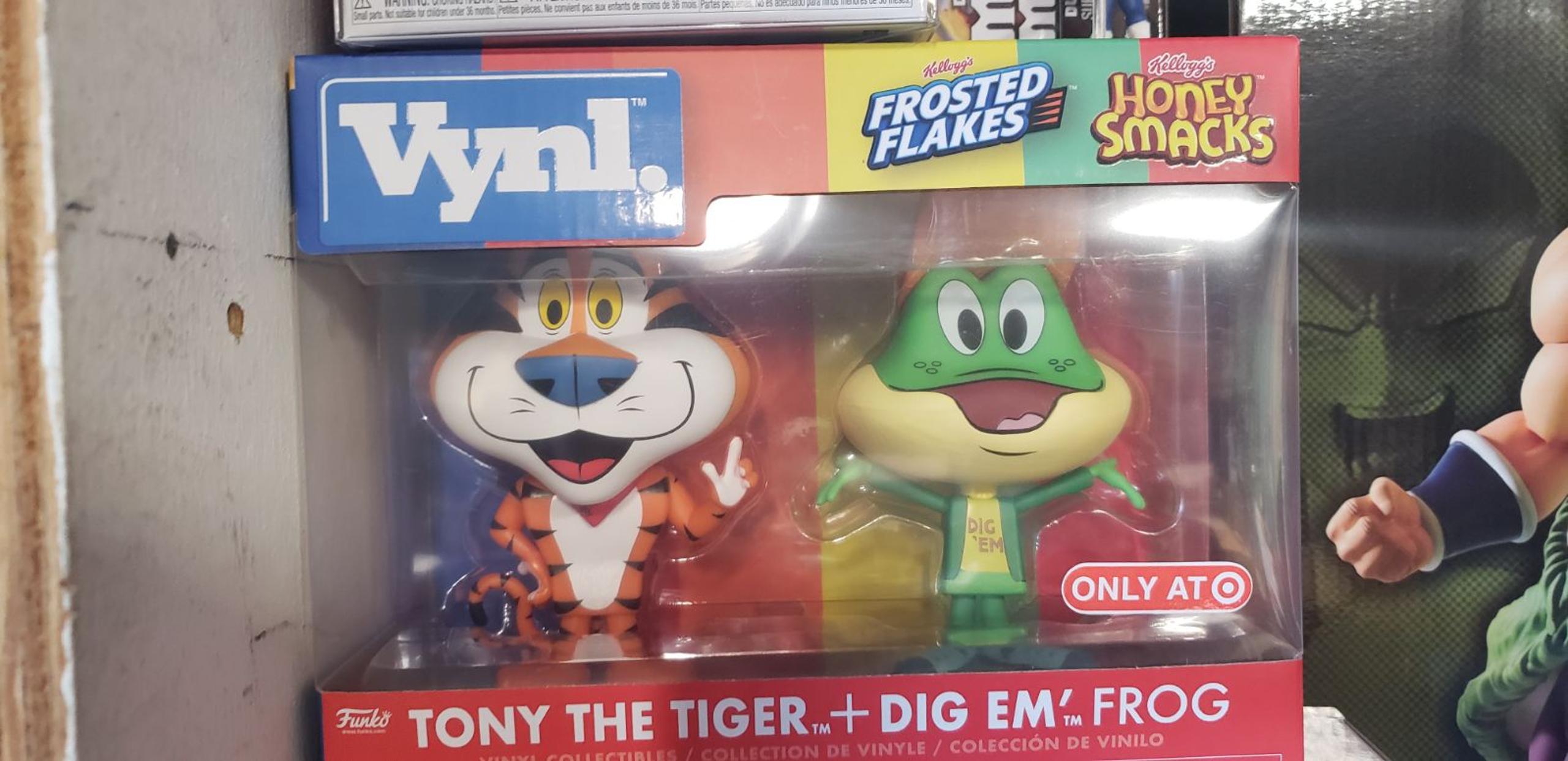 Funko VYNL Tony the tiger and dig em