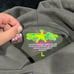 Grey spider worldwide hoodie size large