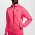 Nike Windrunner Tech Fleece Zip Hoodie Size Medium Women Ashter Pink FB8338-629