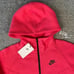 Nike Windrunner Tech Fleece Zip Hoodie Size Medium Women Ashter Pink FB8338-629