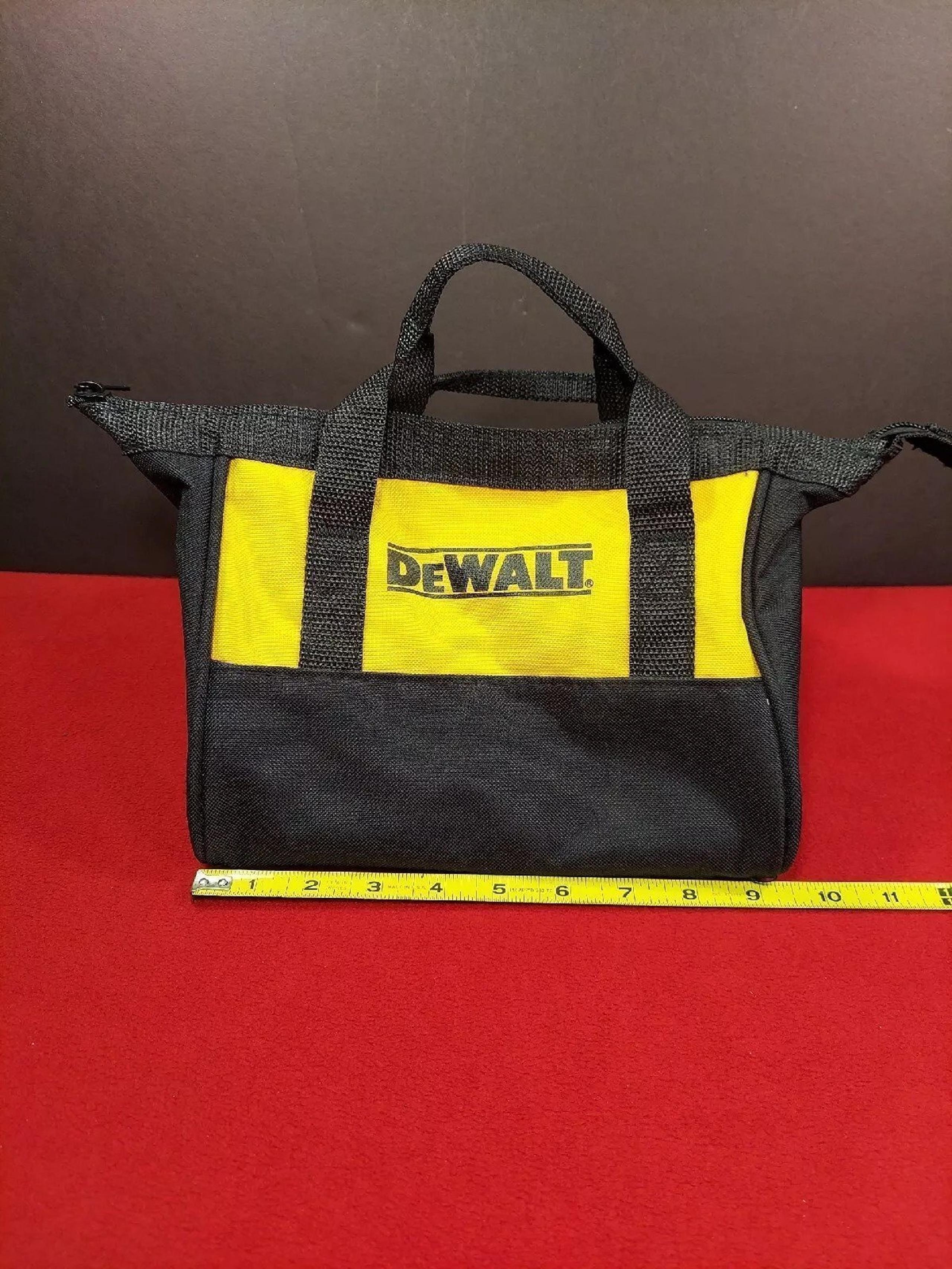 DeWalt Bag Small Heavy Duty Nylon Canvas Contractor Tool Bag Case