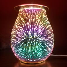 3D Glass Electric Wax Melt Warmer