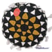 NWT Set of 2 Opalhouse Jungalow Beaded Round Sunburst Throw Pillows