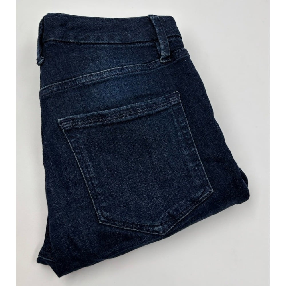 Good American Women's 6/28 Dark Wash Skinny Blue Denim Jeans