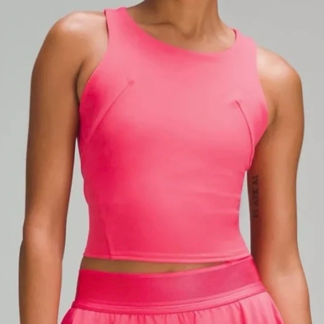 Lululemon Wunder Train Racerback Tank - Lip Gloss
