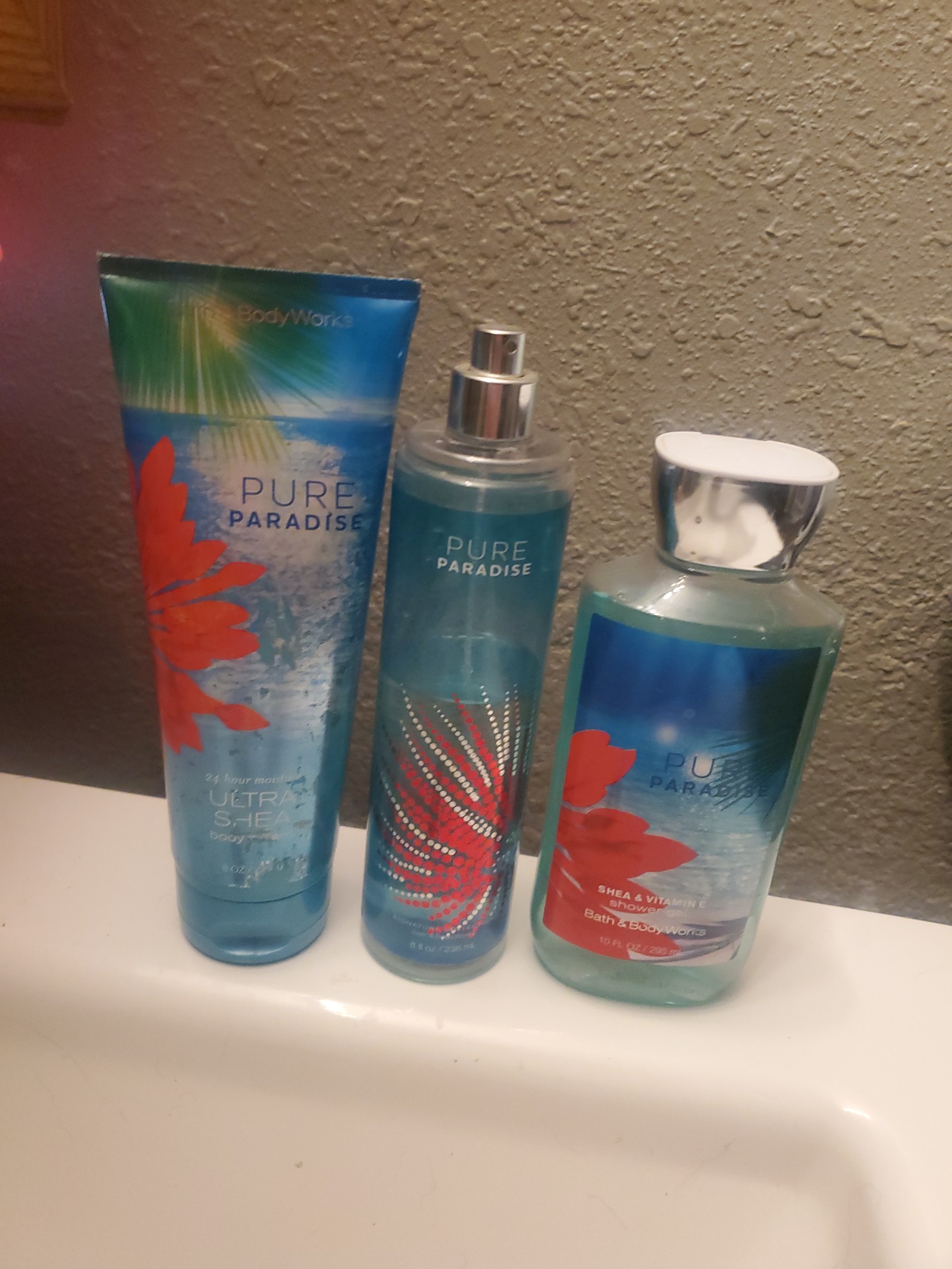 Pure Paradise Bath and Body Works Set