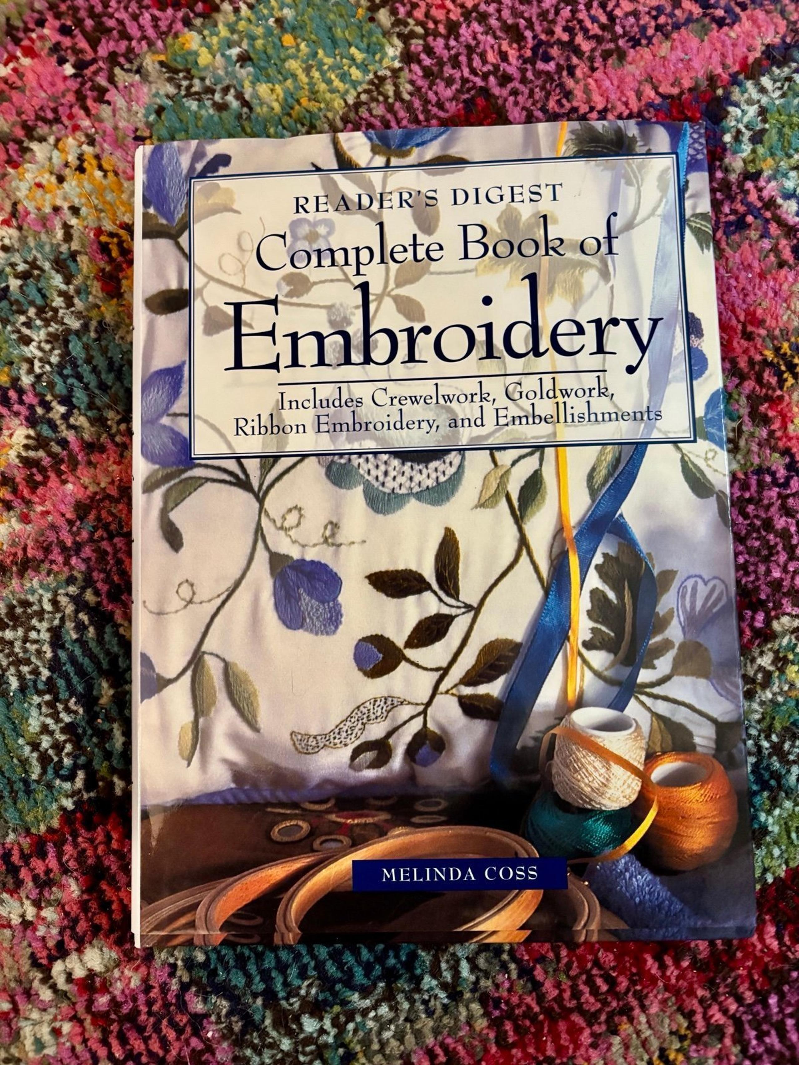 Complete Book of Embroidery Hardcover 1996