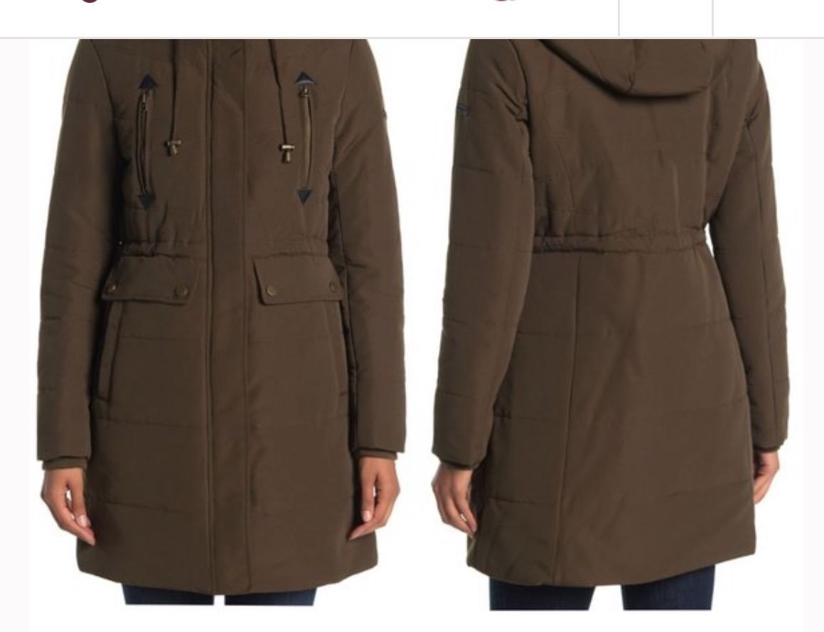 Green XL Lucky Brand Parka