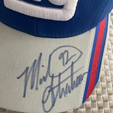 Michael Strahan signed Baseball hat AUTHENTIC