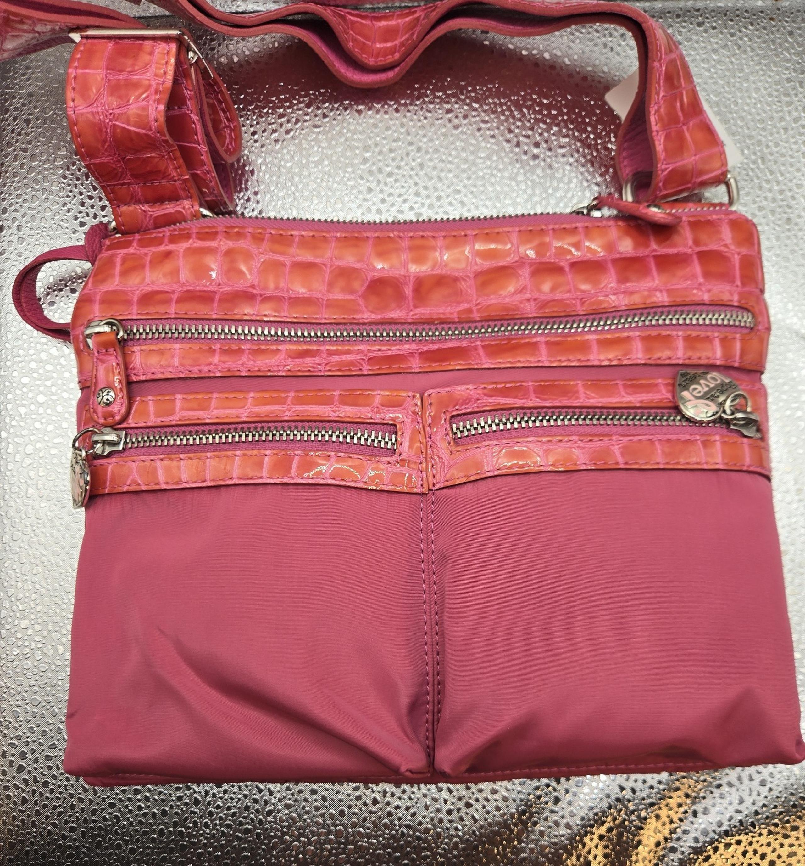 Brighton Pink Crossbody Purse
