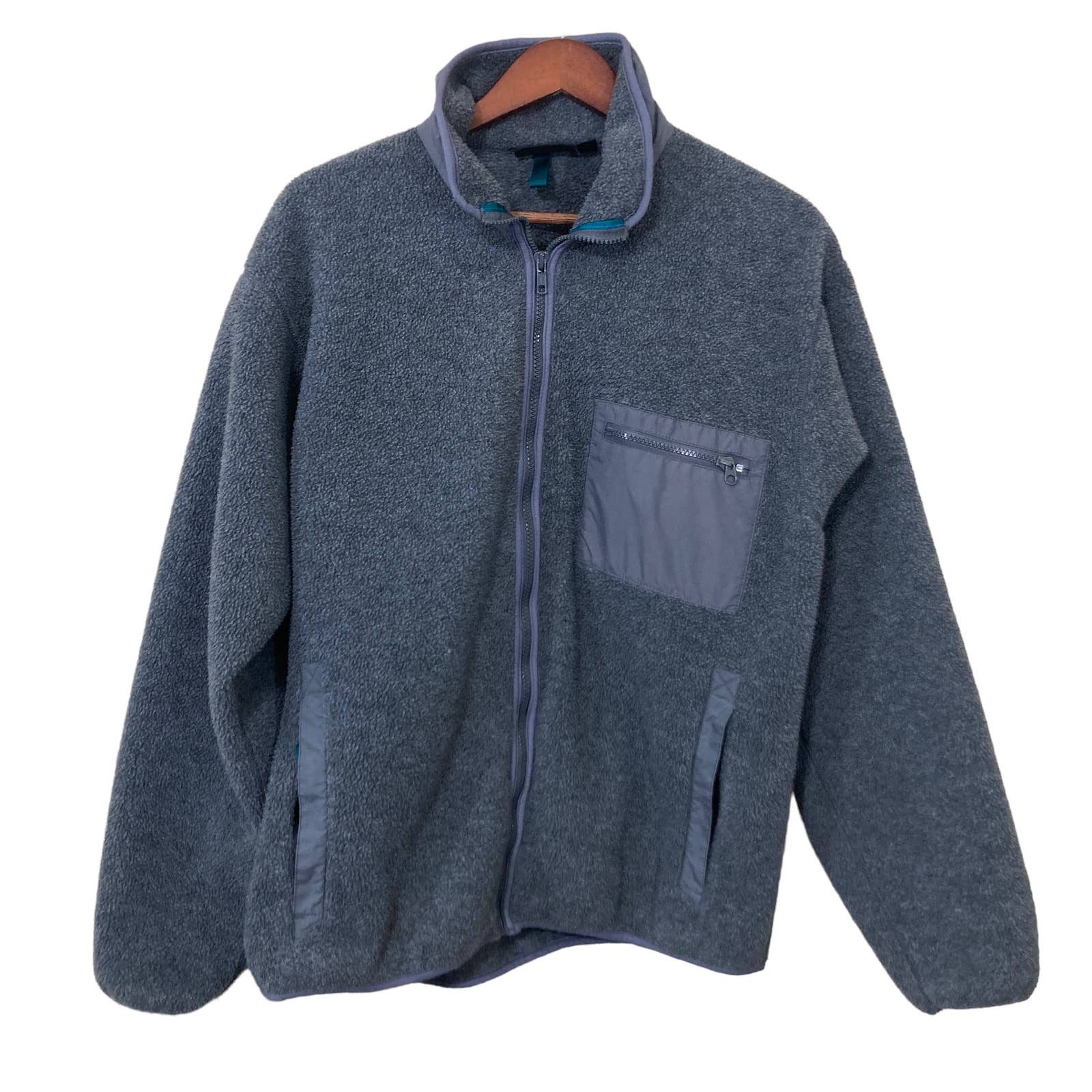 Patagonia Men's Retro X Fleece Gray Jacket Full Zip high quality Size XL Made In USA