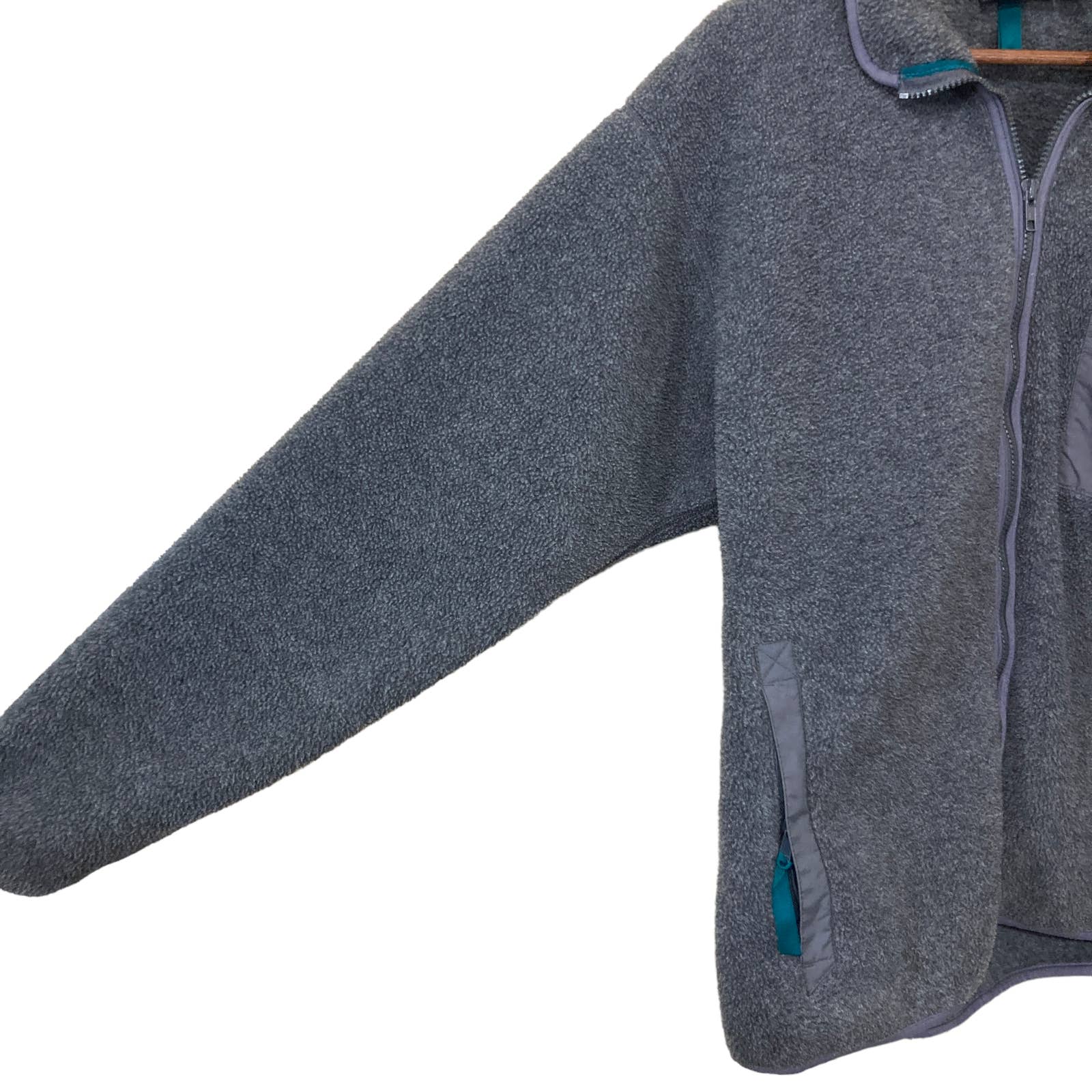 Patagonia Men's Retro X Fleece Gray Jacket Full Zip high quality Size XL Made In USA