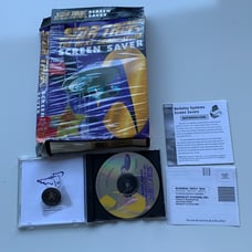 2 STAR TREK THE NEXT GENERATION SCREEN SAVER FOR WINDOWS BERKELEY 1994 W Pin