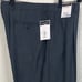 Roundtree & Yorke travel smart pants men’s 38x32 pleated wrinkle resistant NWT