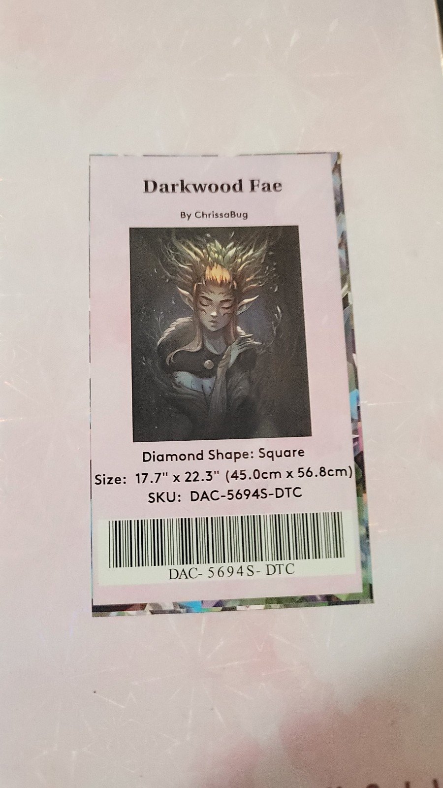 Diamond art club- Darkwood Fae