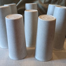 Tupperware Tumblers Fireworks Speckled 12 oz Set of 3 RARE 115-6, 5 16 oz 107-52