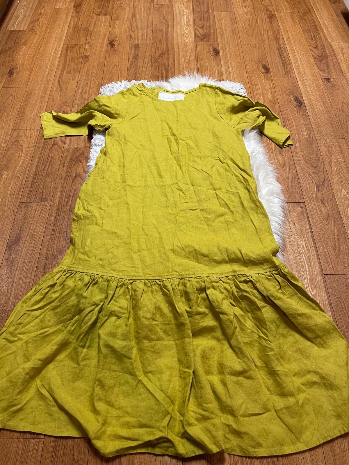 Not Perfect sales Linen Dress